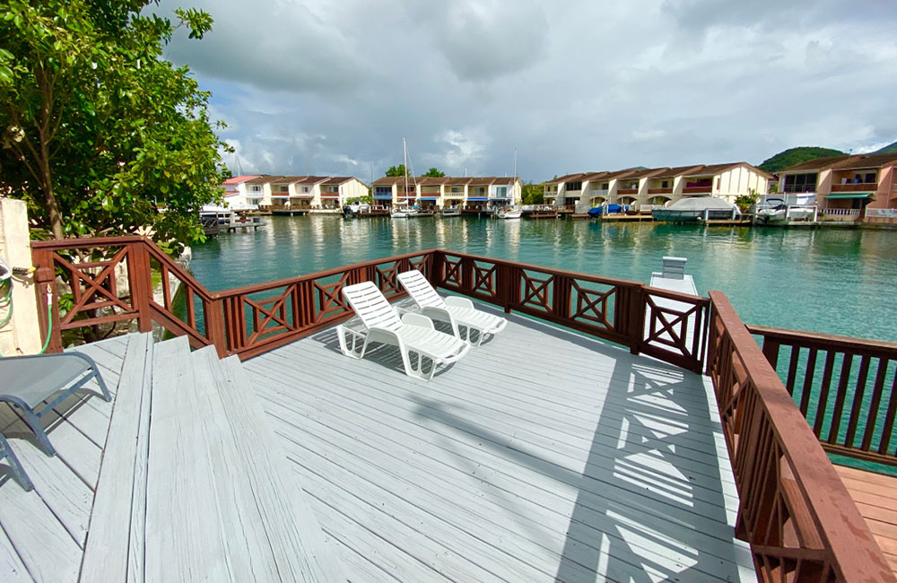 jolly harbour 3-bed marina villa in Antigua for sale